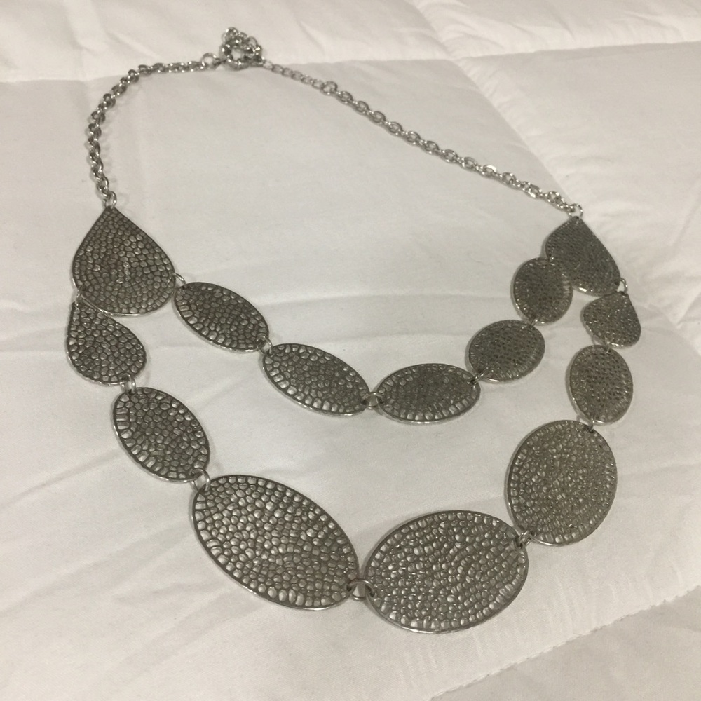 Silver Statement Necklace